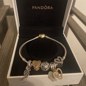 Pandora Bracelet and Charms